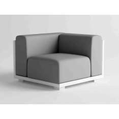 Narożny fotel ogrodowy 10Deka Victus MODULAR SOFA CORNER