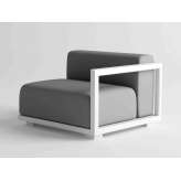 Fotel ogrodowy aluminiowy 10Deka Victus MODULAR SOFA LEFT ARMREST