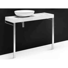 Pojedynczy ceramiczny blat umywalkowy A. e T. Italia FLOW CER