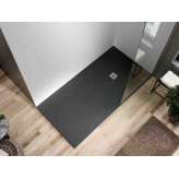 Brodzik prostokątny antypoślizgowy Akron© Acquabella BASE Zero