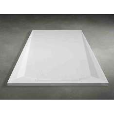 Prostokątny brodzik Akron© Acquabella FLOW Zero