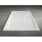 Prostokątny brodzik Akron© Acquabella FLOW Zero