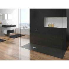 Wbudowany prostokątny brodzik Akron© Acquabella BASE NUDE