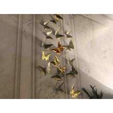 Ceramiczny element dekoracyjny na ścianę Adriani E Rossi Edizioni Butterfly