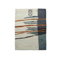 Prostokątny dywanik wełniany Afolki Design TAA237BE