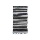 Prostokątny dywanik wełniany w paski Afolki Kilim TA401BE