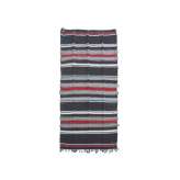 Prostokątny dywan wełniany w paski w stylu współczesnym Afolki Kilim TA523BE
