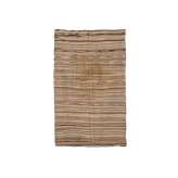 Prostokątny dywanik wełniany w paski Afolki Kilim TA605BE