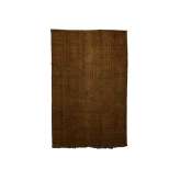 Prostokątna mata z drewna i skóry Afolki Tuareg ST034TU