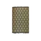 Mata drewniana z geometrycznymi kształtami Afolki Tuareg ST76TU