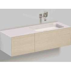 Umywalka wisząca Alape WP.Folio10 brushed oak