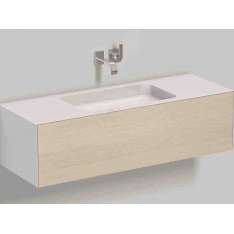 Umywalka wisząca Alape WP.Folio6 brushed oak