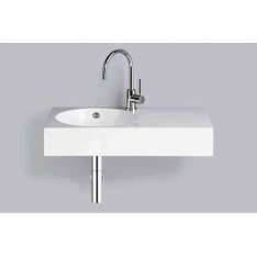 Umywalka z glazurowanej stali Alape WT.MC800H.L/R