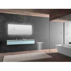 Umywalka pojedyncza StoneTec z lustrem Alpemadre Plano - COMPOSITION 7