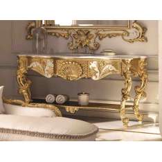Pojedyncza szafka pod umywalkę w kolorze złotym Andrea Fanfani Opera