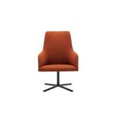 Tapicerowane krzesło biurowe z podstawą 4-Spoke Andreu World Alya Executive SO1479
