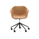 Obrotowe krzesło biurowe z podstawą 5-Spoke na kółkach Andreu World Gala SO0722