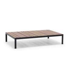 Prostokątny stolik ogrodowy z drewna tekowego Andreu World Sand Table ME 4319