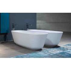 Owalna wanna Cristalplant® Antonio Lupi Design BAÌA SMALL