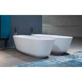 Owalna wanna Cristalplant® Antonio Lupi Design BAÌA SMALL