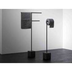 Uchwyt na rolkę papieru toaletowego / wieszak na ręczniki Antonio Lupi Design BIVIO