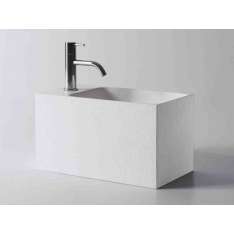 Prostokątna umywalka Flumood® z ręcznym spłukiwaniem Antonio Lupi Design CALCO