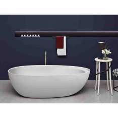 Wanna wolnostojąca owalna Cristalplant® Antonio Lupi Design ECLIPSE