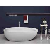 Wanna wolnostojąca owalna Cristalplant® Antonio Lupi Design ECLIPSE