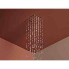 Sufitowa głowica prysznicowa do zabudowy Antonio Lupi Design GHOST