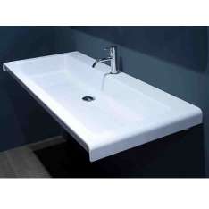 Prostokątna umywalka Ceramilux®. Antonio Lupi Design IGOR126