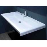Prostokątna umywalka Ceramilux®. Antonio Lupi Design IGOR126