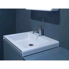 Prostokątna umywalka Ceramilux®. Antonio Lupi Design IGOR72