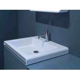 Prostokątna umywalka Ceramilux®. Antonio Lupi Design IGOR72
