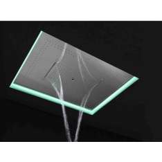 Sufitowy prysznic wodospadowy LED ze stali nierdzewnej Antonio Lupi Design METEO_XXL