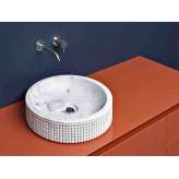 Umywalka nablatowa z marmuru karraryjskiego Antonio Lupi Design PIXEL45®