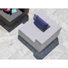 Fotel ogrodowy narożny modułowy April Furniture Loop