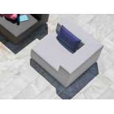 Fotel ogrodowy narożny modułowy April Furniture Loop