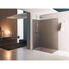 Narożny prostokątny prysznic typu Walk in Arblu SEPARET Dedalo
