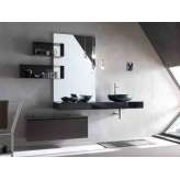 Dębowy blat pod umywalkę / szafka łazienkowa Arcom La Fenice - COMPOSITION 17