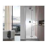 Wnęka kryształowej kabiny prysznicowej z drzwiami składanymi Arcom S6