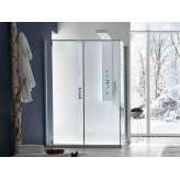 Narożna szklana kabina prysznicowa z drzwiami uchylnymi Arcom S6