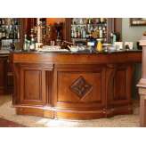 Drewniana lada barowa Arnaboldi Interiors Curved