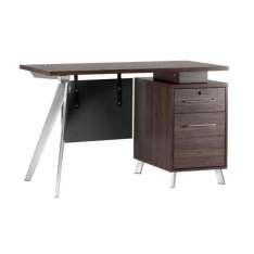 Drewniane biurko robocze z szufladami Arrediorg.It® Platinum