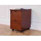 Biurowa szafka z szufladami z włókna drzewnego na kółkach Arrediorg.It® Prestige
