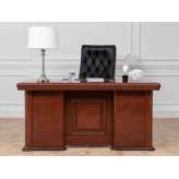 Biurko gabinetowe z forniru drewnianego Arrediorg.It® Prestige B630