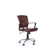 Obrotowy fotel biurowy z ekoskóry z regulacją wysokości Arrediorg.It® AERO