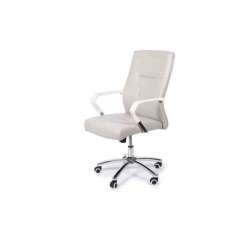 Obrotowe krzesło biurowe tapicerowane ekoskórą z podstawą 5-Spoke Arrediorg.It® ALFA