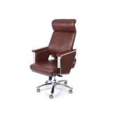 Krzesło z ekoskóry na kółkach z regulacją wysokości Arrediorg.It® ELEGANCE