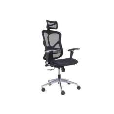 Ergonomiczny fotel biurowy z siatki z podłokietnikami Arrediorg.It® ERGO 500