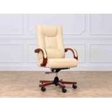 Obrotowy skórzany fotel menedżerski Arrediorg.It® LIDER